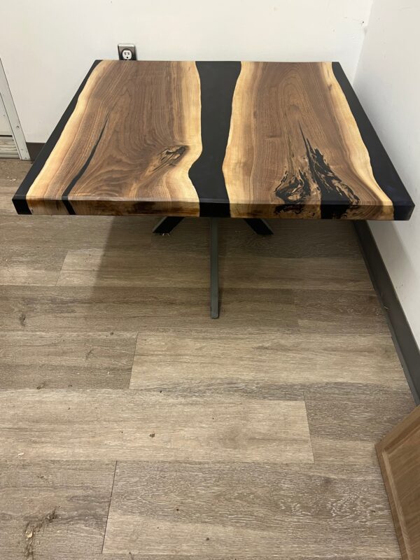 Walnut and Epoxy Coffee Table